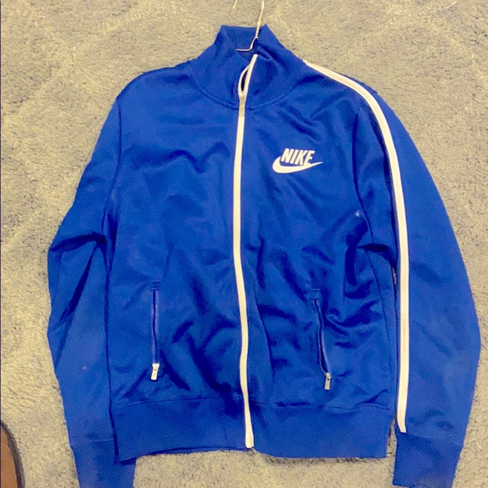 Nike blue sportswear jacket